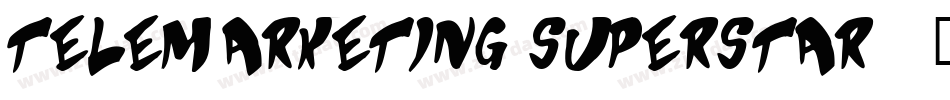 Telemarketing Superstar字体转换